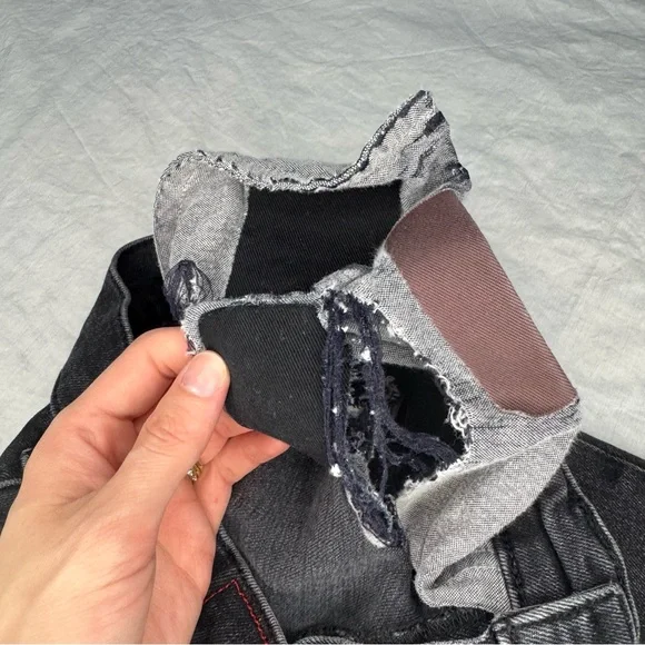 Marine Layer Black Straight Leg Jeans 30x30 Mens - Picture 9 of 14